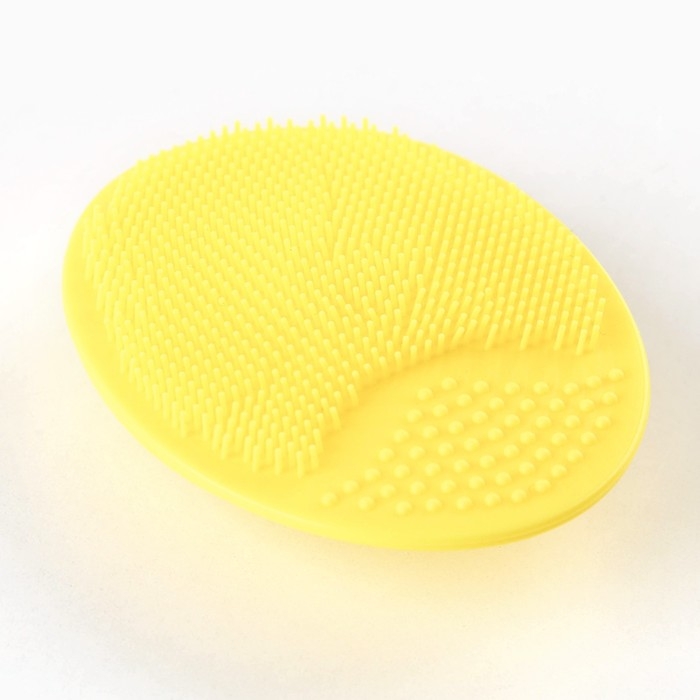 Силиконовый спонж для умывания в пакете Силиконовый спонж для умывания в пакете "Праздничный" , 6.5 х 5 см