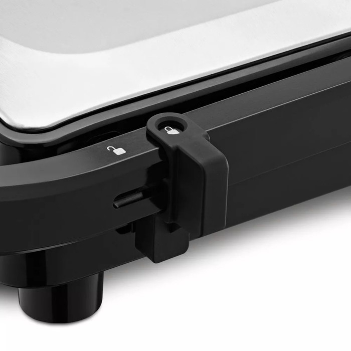 Гриль электрический Kitfort КТ-3676, 2000 Вт, антипригарное покрытие, 29х26 см