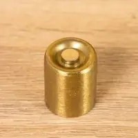 Подсвечник на 1 свечу на магнитах "Баклажан" 11х11х4 см