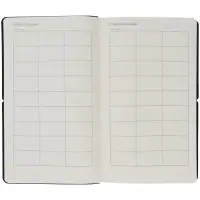 Ежедневник Nubuk, недатированный, бирюзовый