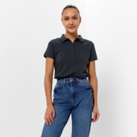 Футболка (поло) женская MINAKU REGULAR FIT: цвет графит, р-р 52 Футболка (поло) женская MINAKU REGULAR FIT: цвет графит, р-р 52