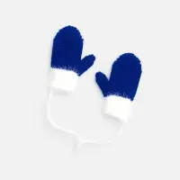 Подвеска на елку &laquo;Вьюшка&raquo;, варежки, синяя