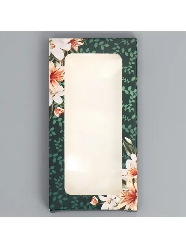 Коробка для шоколада, кондитерская упаковка, &laquo;Дорогому учителю&raquo;, с окном, 17.3 х 8.8 х 1.5 см