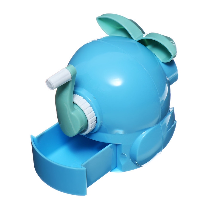 Точилка механическая с контейнером Сова Синяя