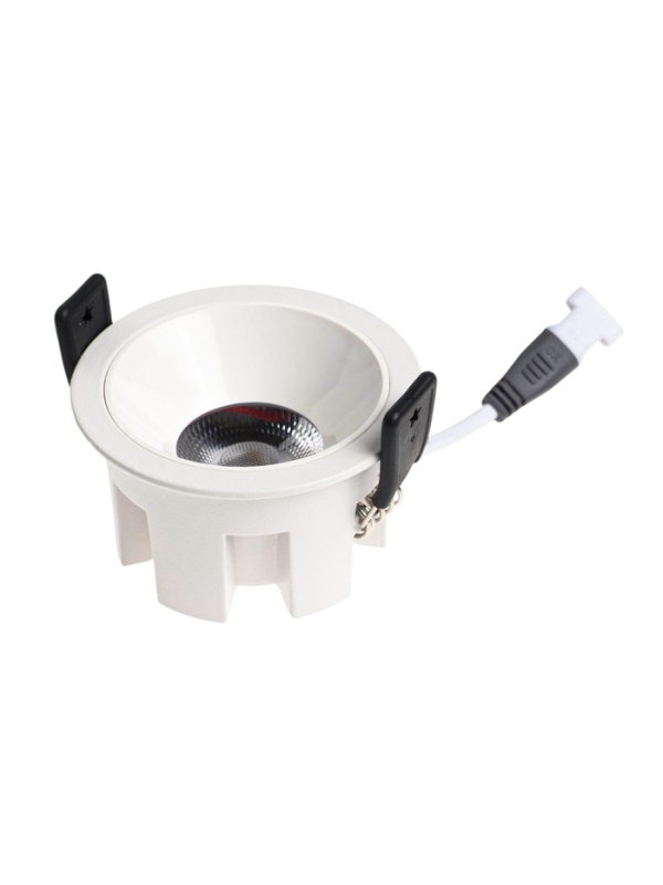 Светильник светодиодный встраиваемый, 6Вт, 4000К, с драйвером, D65, белый