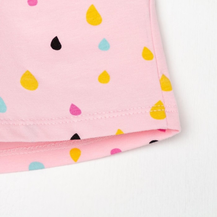 Шорты для девочки с рюшей KAFTAN "Unicorn", размер 32 (110-116)