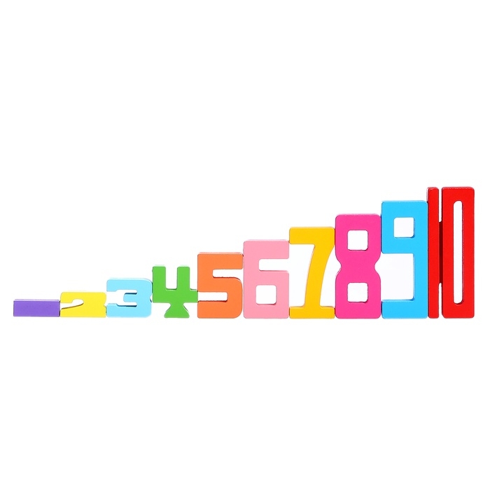Развивающий набор &laquo;Яркие цифры&raquo;, 10 цифр, 3+