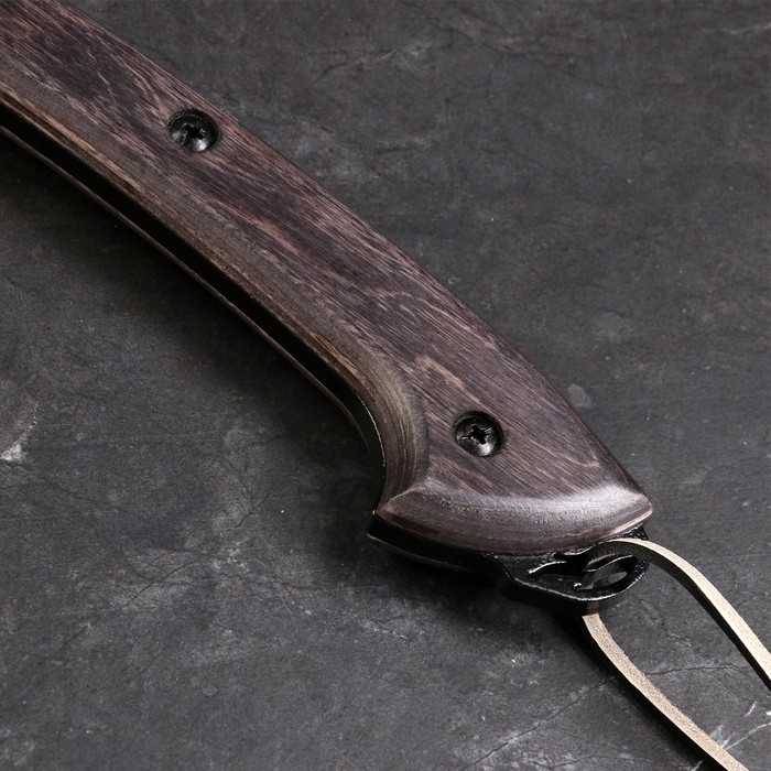 Топор кованый "КРОТ" ст 45, рукоять - лущеный шпон