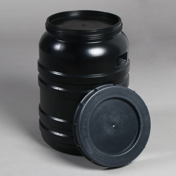 Бочка хозяйственно-бытовая, 50 л, горловина 29 см, с крышкой Бочка хозяйственно-бытовая, 50 л, горловина 29 см, с крышкой