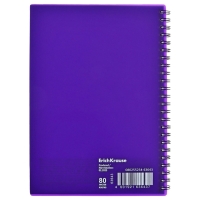 Тетрадь А5 80л кл на гребне ErichKrause Reef, пласт обл, блок оф, индиго