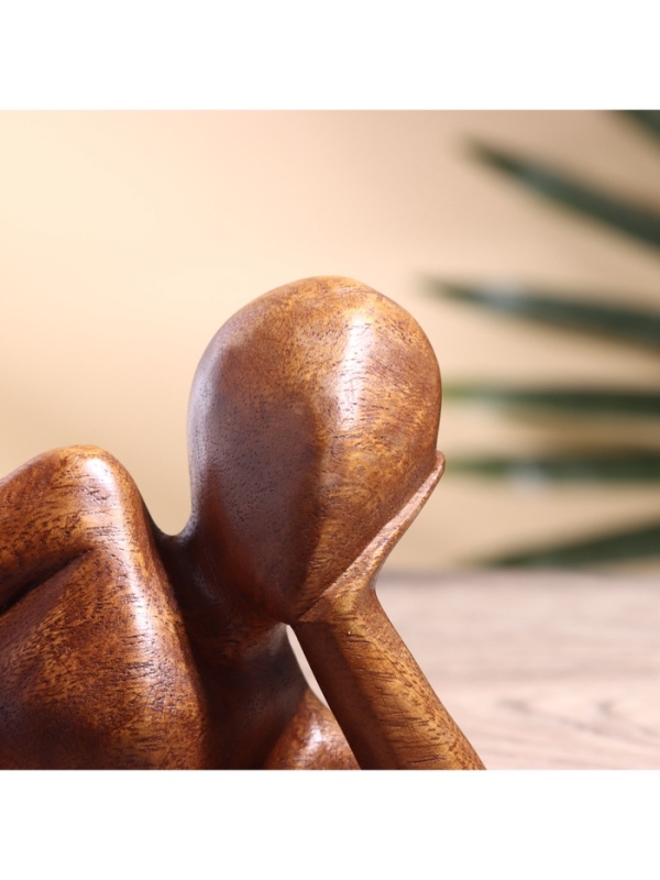 Сувенир "Ожидание" дерево суар, 14х10х25 см