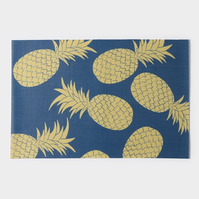 Салфетки сервировочные на стол Доляна Memory, 2 шт, 45&times;30 см, цвет синий