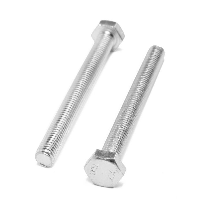 Болт ТУНДРА, оцинкованный, DIN 933, класс прочности 8.8, М8х80 мм, 5 кг Болт ТУНДРА, оцинкованный, DIN 933, класс прочности 8.8, М8х80 мм, 5 кг