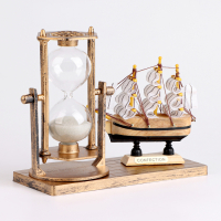 Песочные часы "Фрегат", сувенирные, 15.5 х 6.5 х 12.5 см Песочные часы "Фрегат", сувенирные, 15.5 х 6.5 х 12.5 см