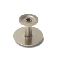 Ручка кнопка ТУНДРА РК002, Матовый никель, 8 шт TMP