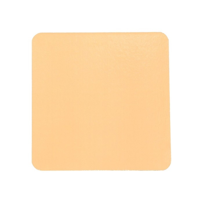 Подложка усиленная, квадратная, золото - кофе, 20 х 20 см, 3,2 мм