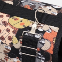 Сумка-переноска каркасная "Кошки", размер L, 53 х 21 х 29 см