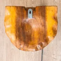 Панно &laquo;Голова слона&raquo;, 32&times;15&times;22 см, дерево Суар, бежевое