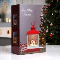 Светодиодная фигура «Фонарь с упряжкой» 16.5 × 26.5 × 7.8 см, пластик, батарейки ААх3 (не в комплекте), USB, свечение тёплое белое Светодиодная фигура «Фонарь с упряжкой» 16.5 × 26.5 × 7.8 см, пластик, батарейки ААх3 (не в комплекте), USB, свечение тёплое белое