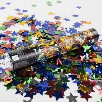 Пневмохлопушка,Комиксы, СДР, Звезды фольга, 30 см