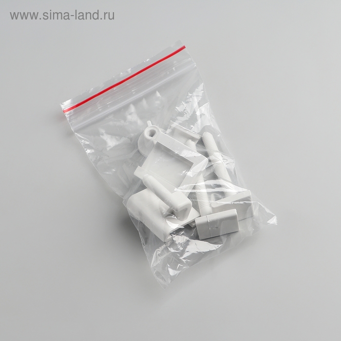 Сиденье для унитаза &laquo;Декор. Белый мрамор&raquo;, 44 х 36 см, с крышкой, белое