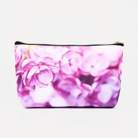 Косметичка на молнии, цвет белый/розовый/голубой Косметичка на молнии, цвет белый/розовый/голубой