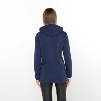 Худи женское, цвет синий, размер 44