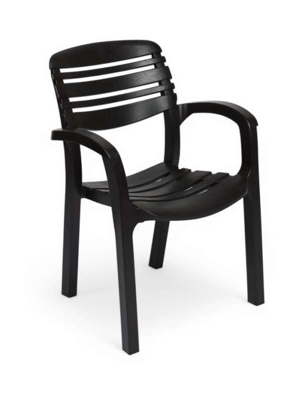 Кресло "Атлант", 58,5 х 56 х 83 см, коричневое