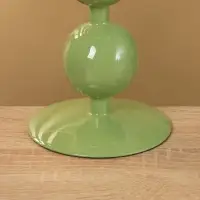 Подсвечник на 1 свечу "Кипарис" с 3 сферами 10х10х25 см