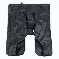 Куртка для больших собак, мембрана, XL (ДС 40, ОШ 41, ОГ 56 см),серо-оранжевая