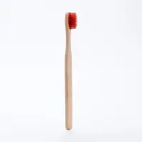 Бамбуковая зубная щётка средней жёсткости, микс цветов