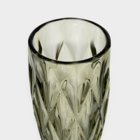 Набор бокалов из стекла для шампанского Magistro &laquo;Круиз&raquo;, 160 мл, 7&times;20 см, 6 шт, цвет зелёный