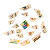 Пазлы из дерева «Паучок. Времена года» Пазлы из дерева «Паучок. Времена года»