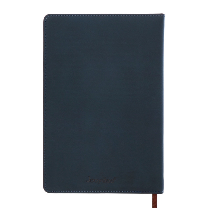 Ежедневник недатированный, А5, 140л, клетка, обл.кожзам, Синий