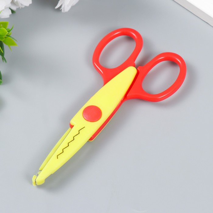 Ножницы рельефные "Цветик", (набор 6 шт) 13 см