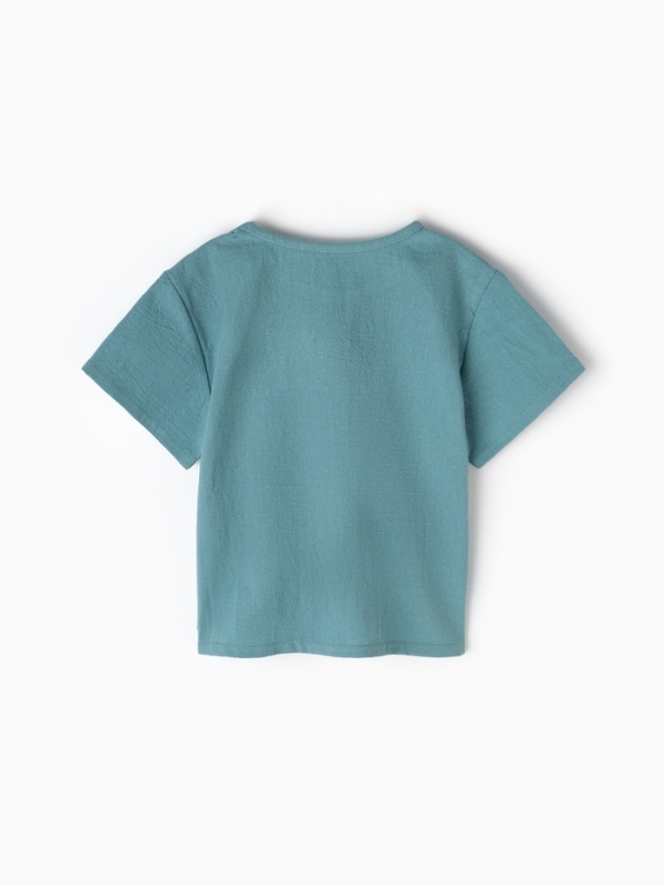 Футболка детская MINAKU, рост 80-86 см, голубая Футболка детская MINAKU, рост 80-86 см, голубая