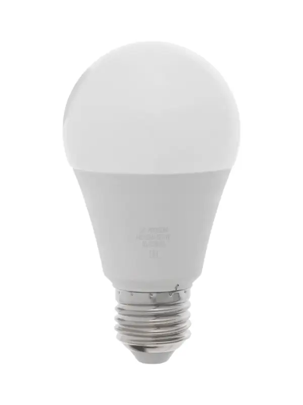 Лампа светодиодная Включай, А60, 15 Вт, E27, 1425 Лм, 4000K, IP20, свечение нейтральное белое, матов