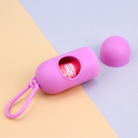 Контейнер с пакетами для уборки за собаками &laquo;Лучшие друзья&raquo; (рулон 15 шт)