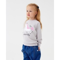Свитшот для девочки KAFTAN "Unicorn", размер 34 (122-128) Свитшот для девочки KAFTAN "Unicorn", размер 34 (122-128)