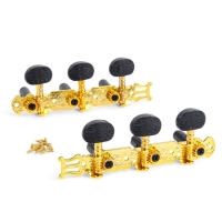 Комплект колковой механики Music Life черный с золотым