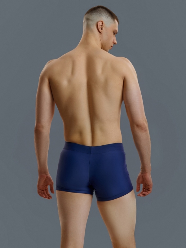 Плавки-шорты спортивные мужские, размер 56, цвет темно-синий