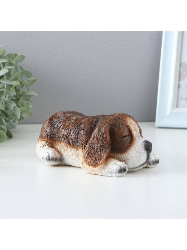 Фигурка "Песик спит" 18х9х8см