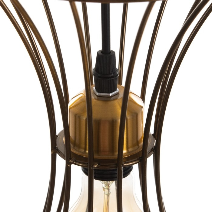 Светильник BayerLux "Анетта" 3хЕ27 40Вт золото 16х50х23-123см