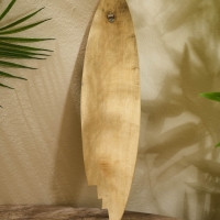 Панно "Доска для сёрфа "Land Shark" дерево 40х11 см