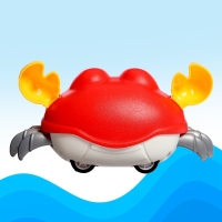 Заводная игрушка &laquo;Весёлый краб&raquo;, цвета МИКС