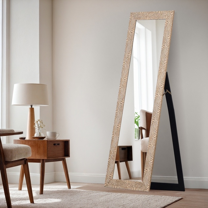 Зеркало напольное в раме, 48х154 см, зп=35х140 см Зеркало напольное в раме, 48х154 см, зп=35х140 см