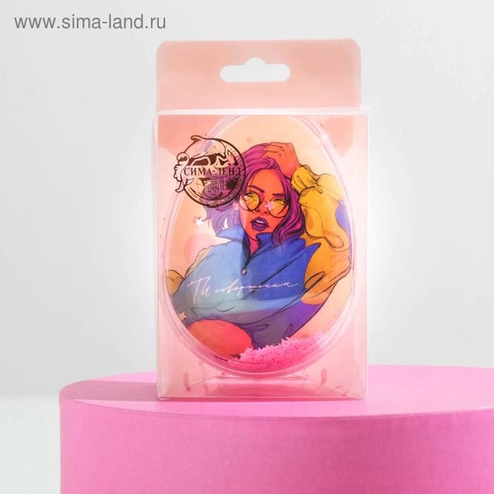 Расческа-шейкер Girl 9 х 6.5 х 4.5 см Расческа-шейкер Girl 9 х 6.5 х 4.5 см