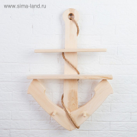 Вешалка "Якорь" 60х50х10 см Вешалка "Якорь" 60х50х10 см