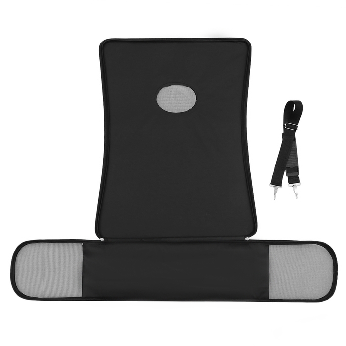 Сумка-переноска каркасная "Медвежонки", размер L, 53 х 21 х 29 см, чёрный