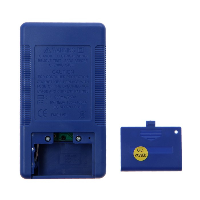 Мультиметр ТУНДРА, DT-832, ACV/DCV, DCA, 200-2М&Omega;, прозвон